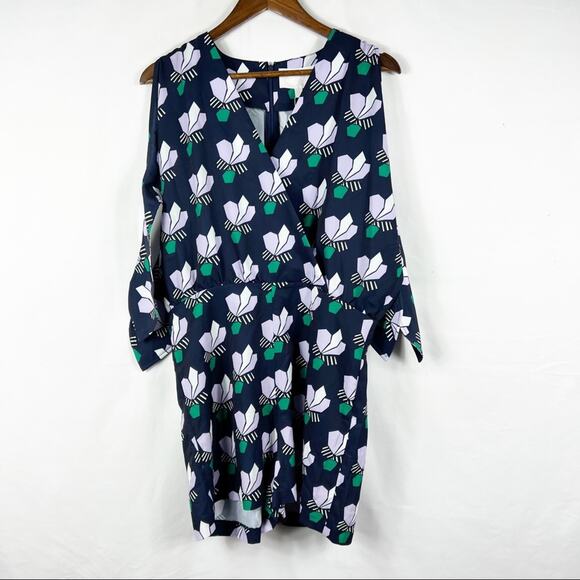 MARE MARE Cold Shoulder Romper Jumpsuit NWT in Large - Picture 1 of 4